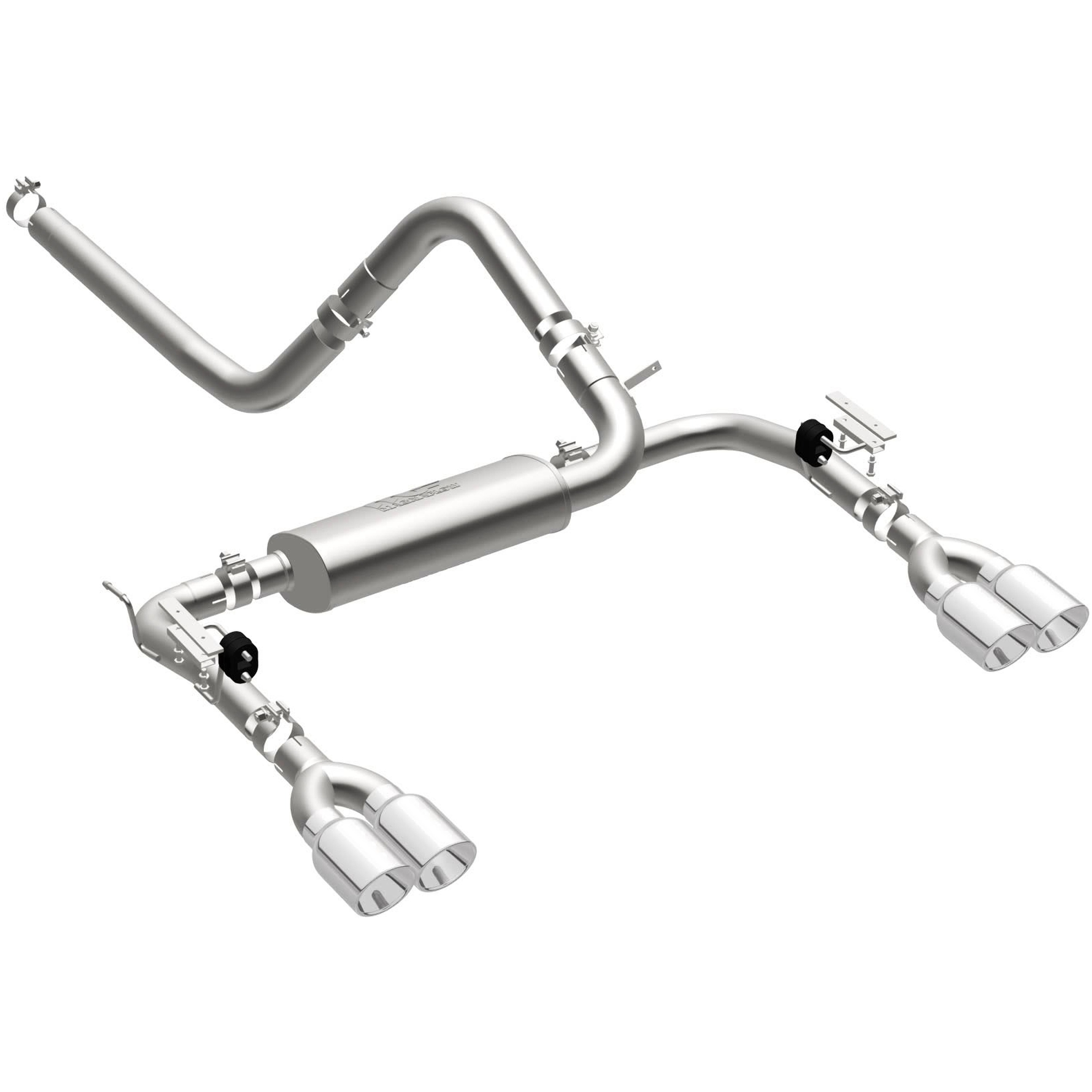 MagnaFlow Exhaust Products 16723 Street Series Stainless Cat-Back System